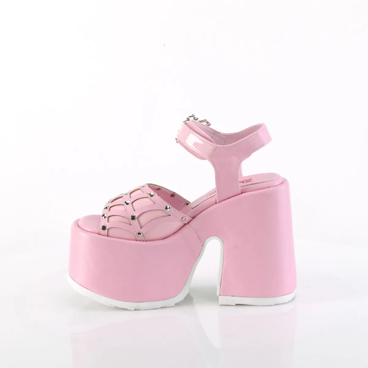 5 Inch Heel CAMEL-17 Baby Pink Pu