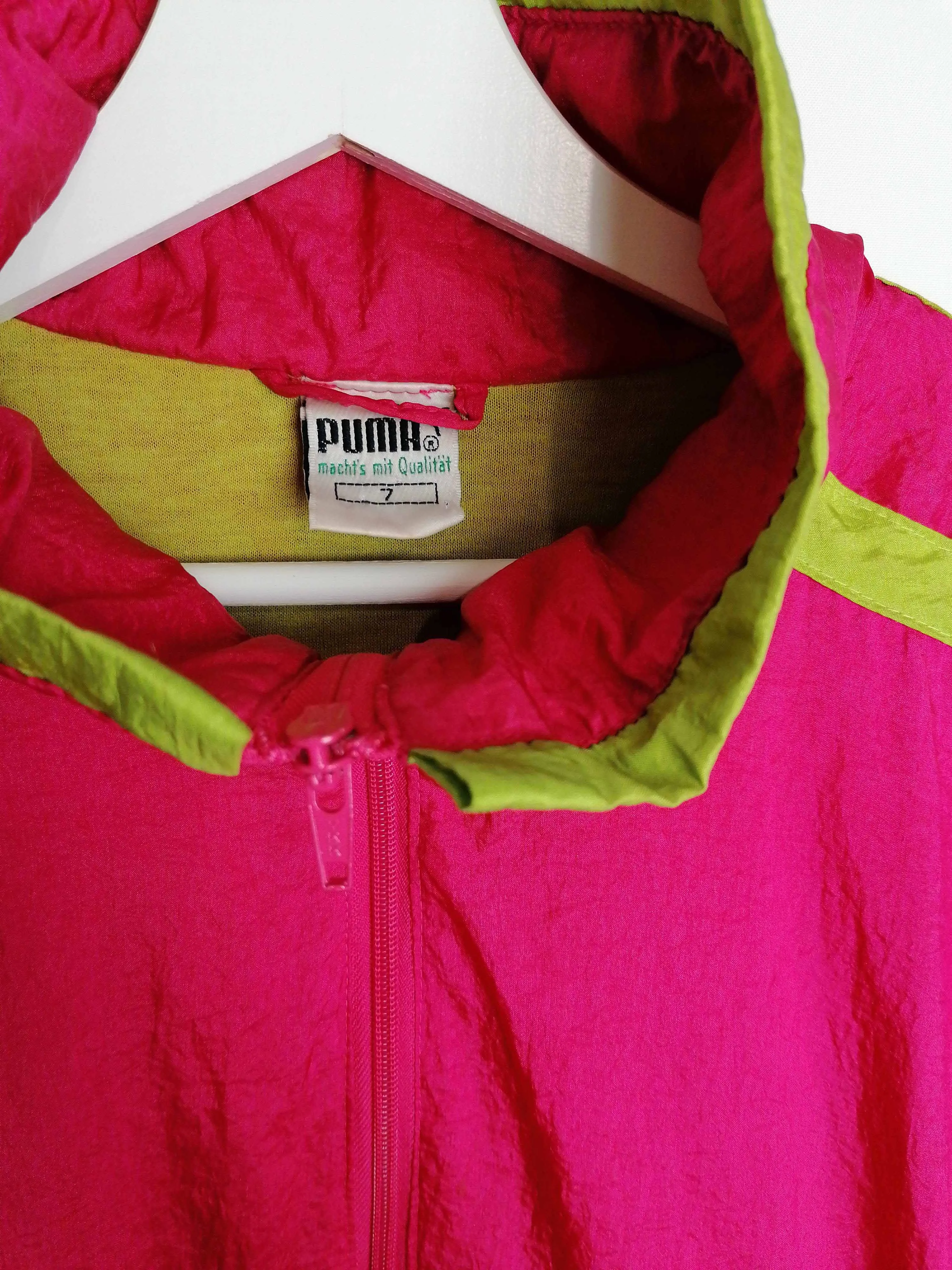 80's PUMA Unisex Tracksuit Pink - size L