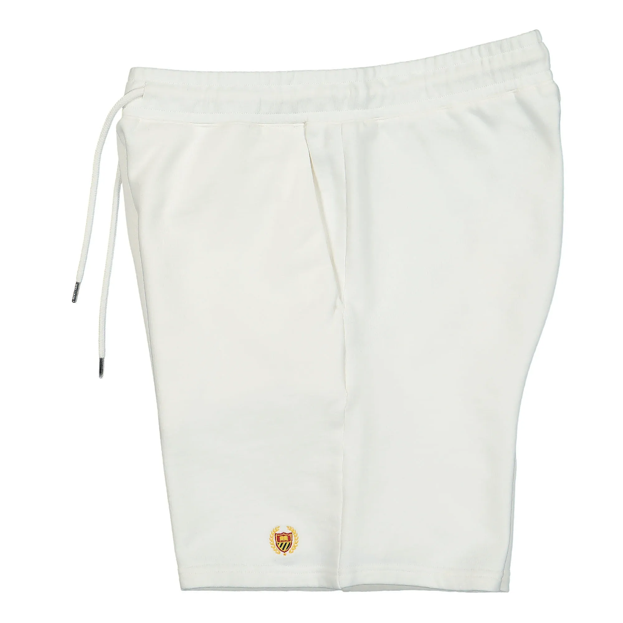 Academy Embroidered Logo Crest Short