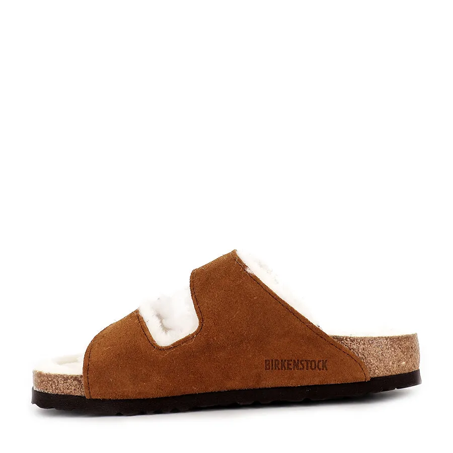 ARIZONA SHEARLING - MINK SUEDE