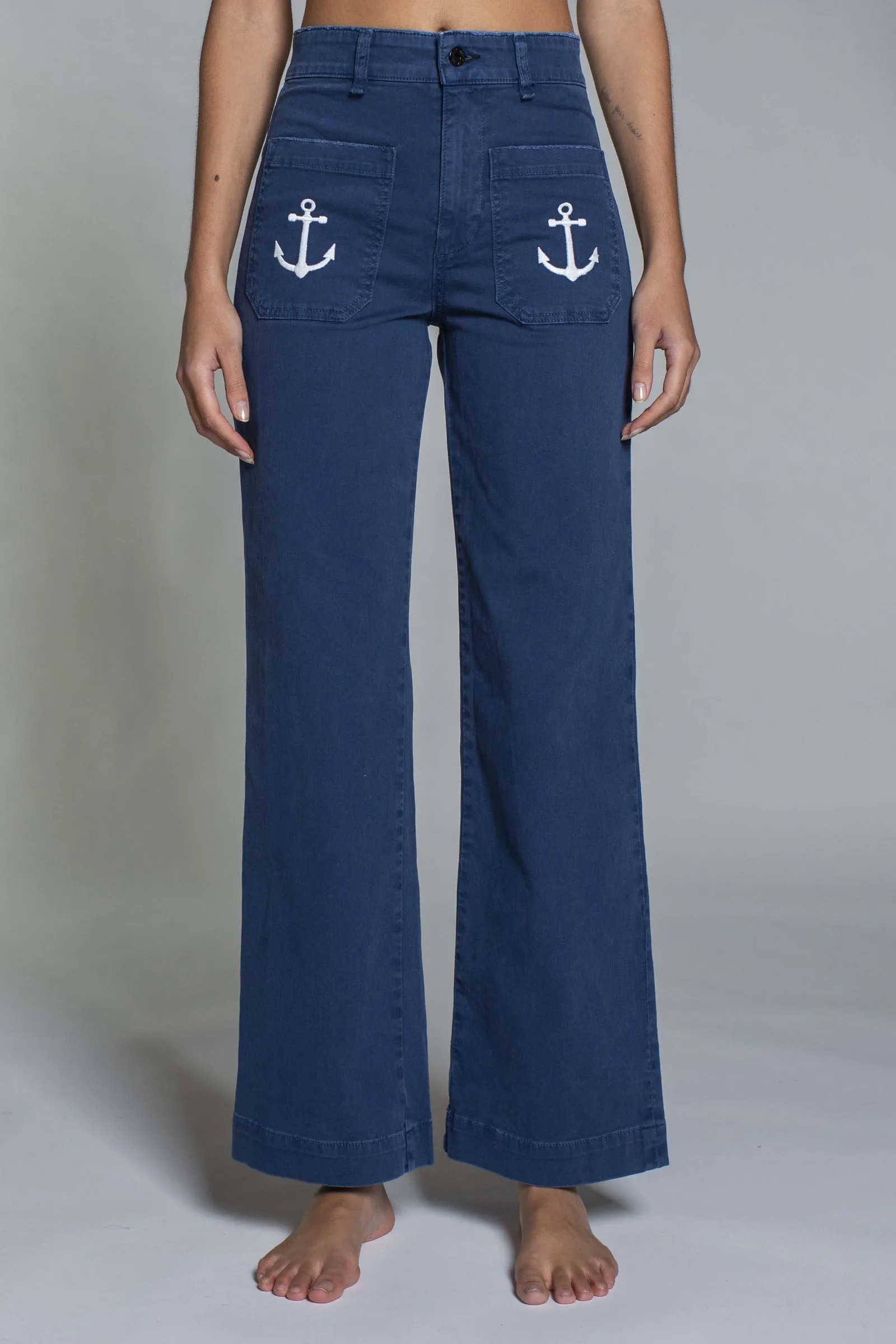 ASKK NY Sailor Pant Anchor Navy