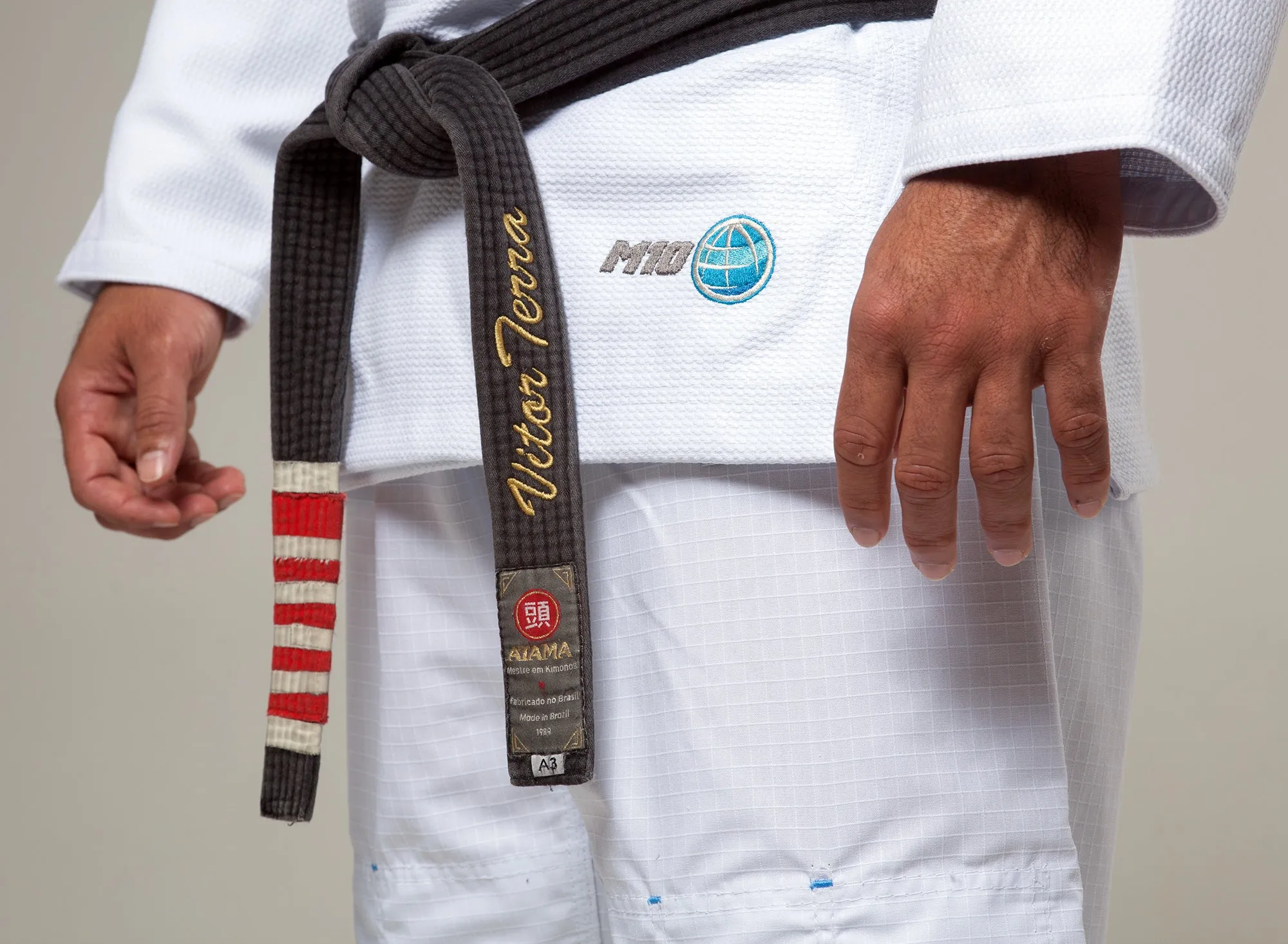 ATAMA WHITE MUNDIAL 10 BJJ KIMONO