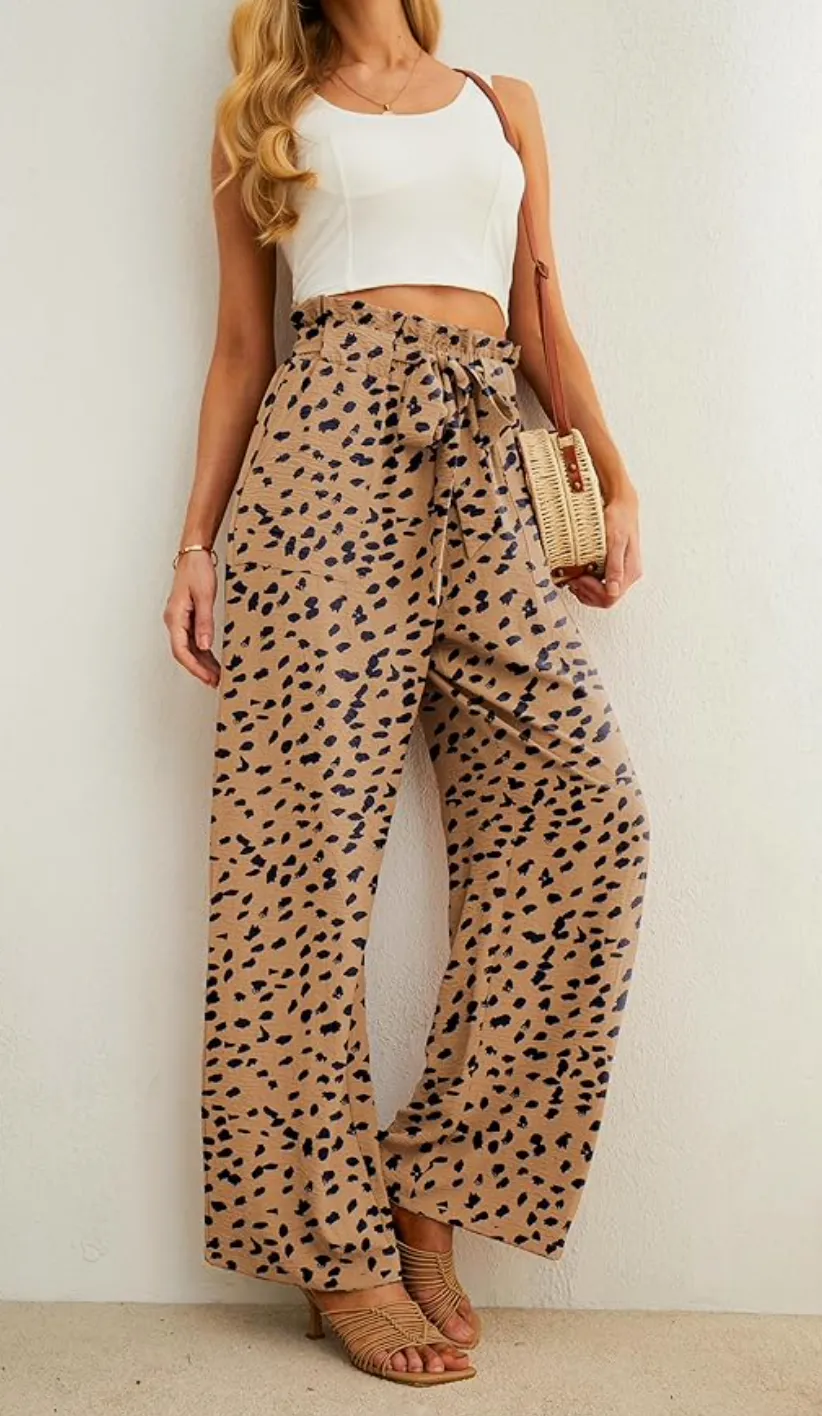 Aviva High Waisted Pants | Spotted Camel