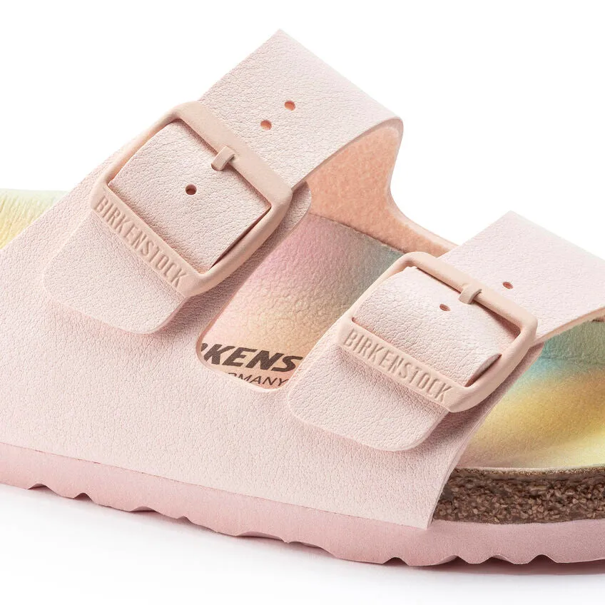 Birkenstock Women's Arizona Vegan Birkibuc (Ombre Light Rose - Narrow Fit)