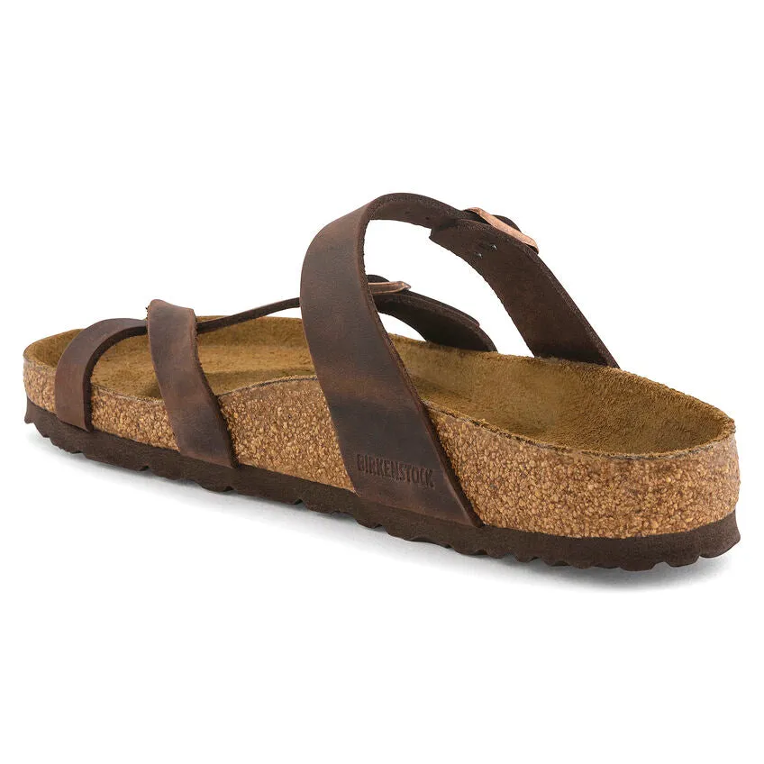 Birkenstock Women's Mayari Oiled Leather (Habana - Regular fit)