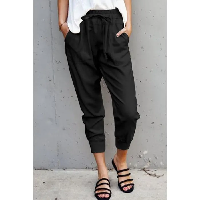 Black Beach Pants