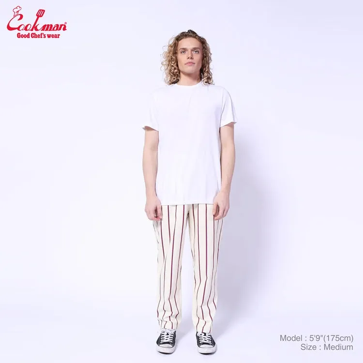 Cookman Chef Pants - Stripe : French Blanc