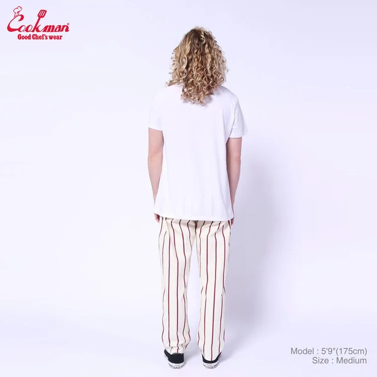 Cookman Chef Pants - Stripe : French Blanc