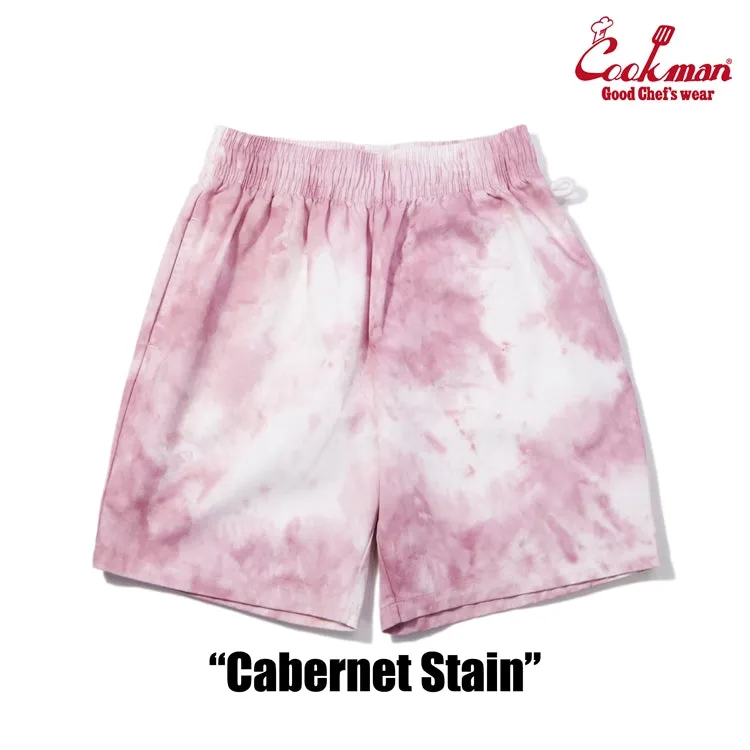 Cookman Chef Short Pants - Cabernet Stain