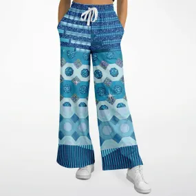 Cte d'Azur Eco-Poly Stretchy Phat Bellbottoms