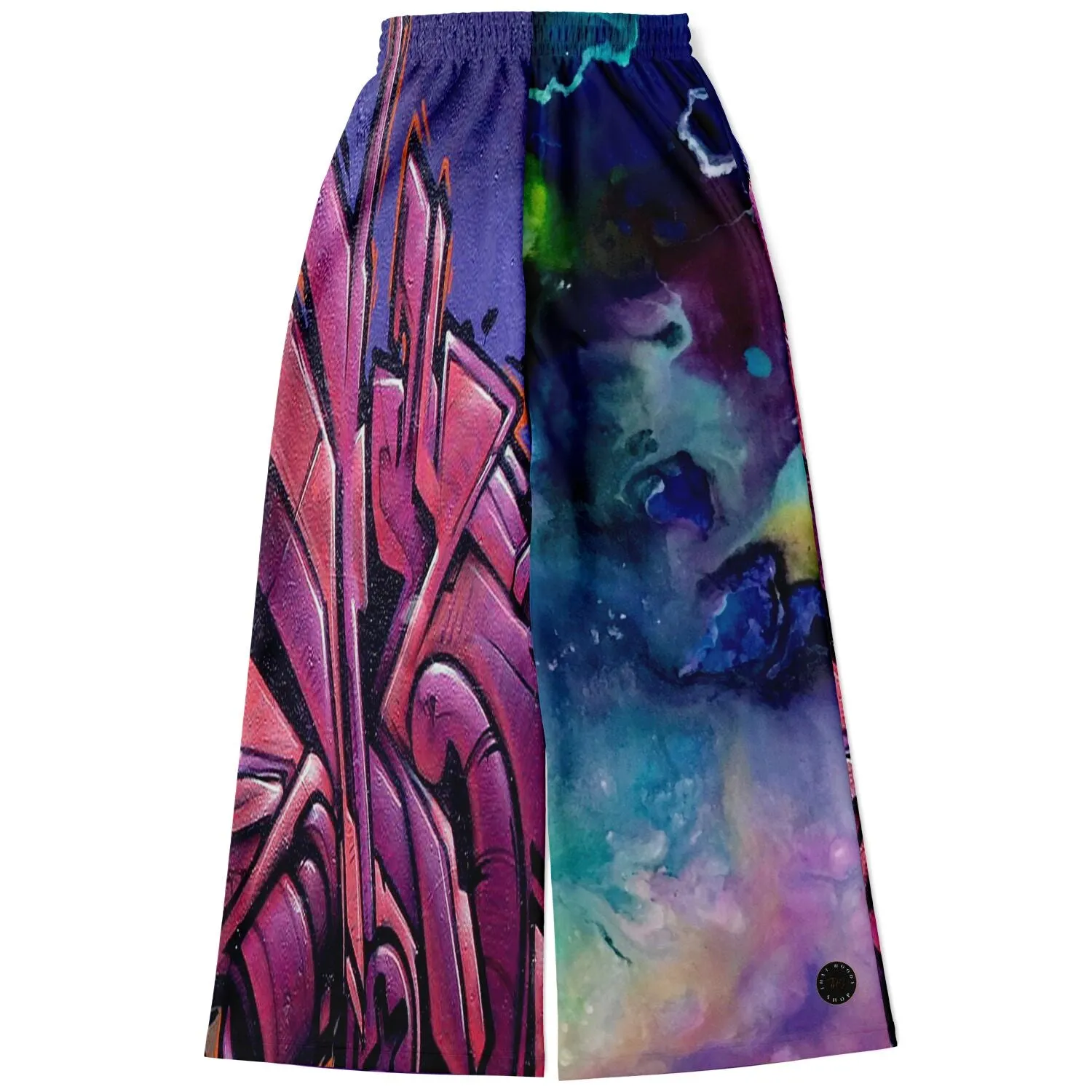 Dusky Midnight Graffiti SW Stretchy Phat Bellbottoms