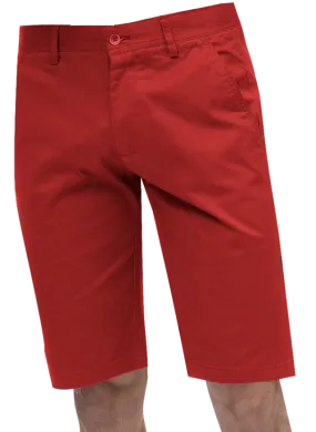 EJ Samuel Red Chino Short Pants CHS01