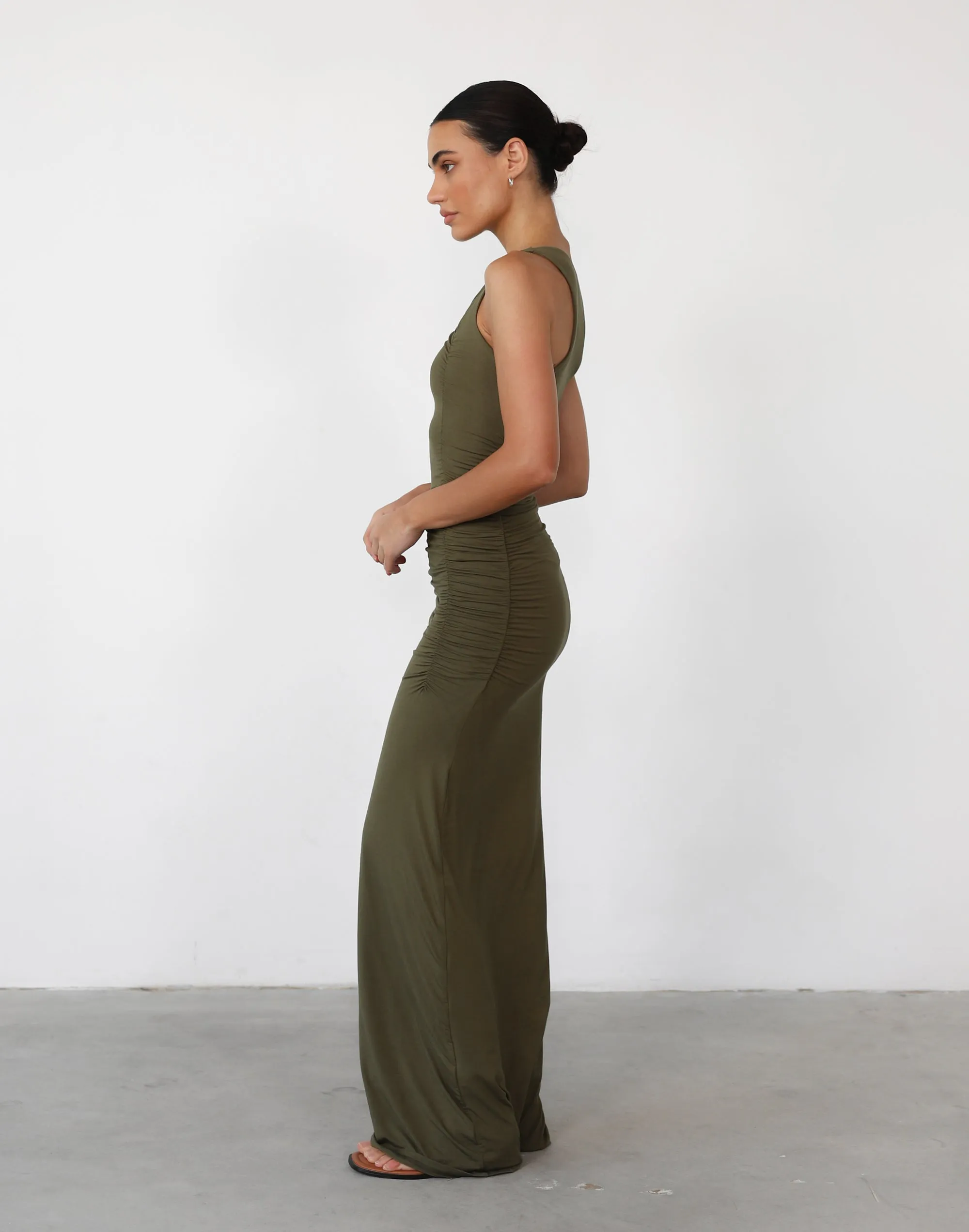 Everleigh Maxi Dress (Olive)