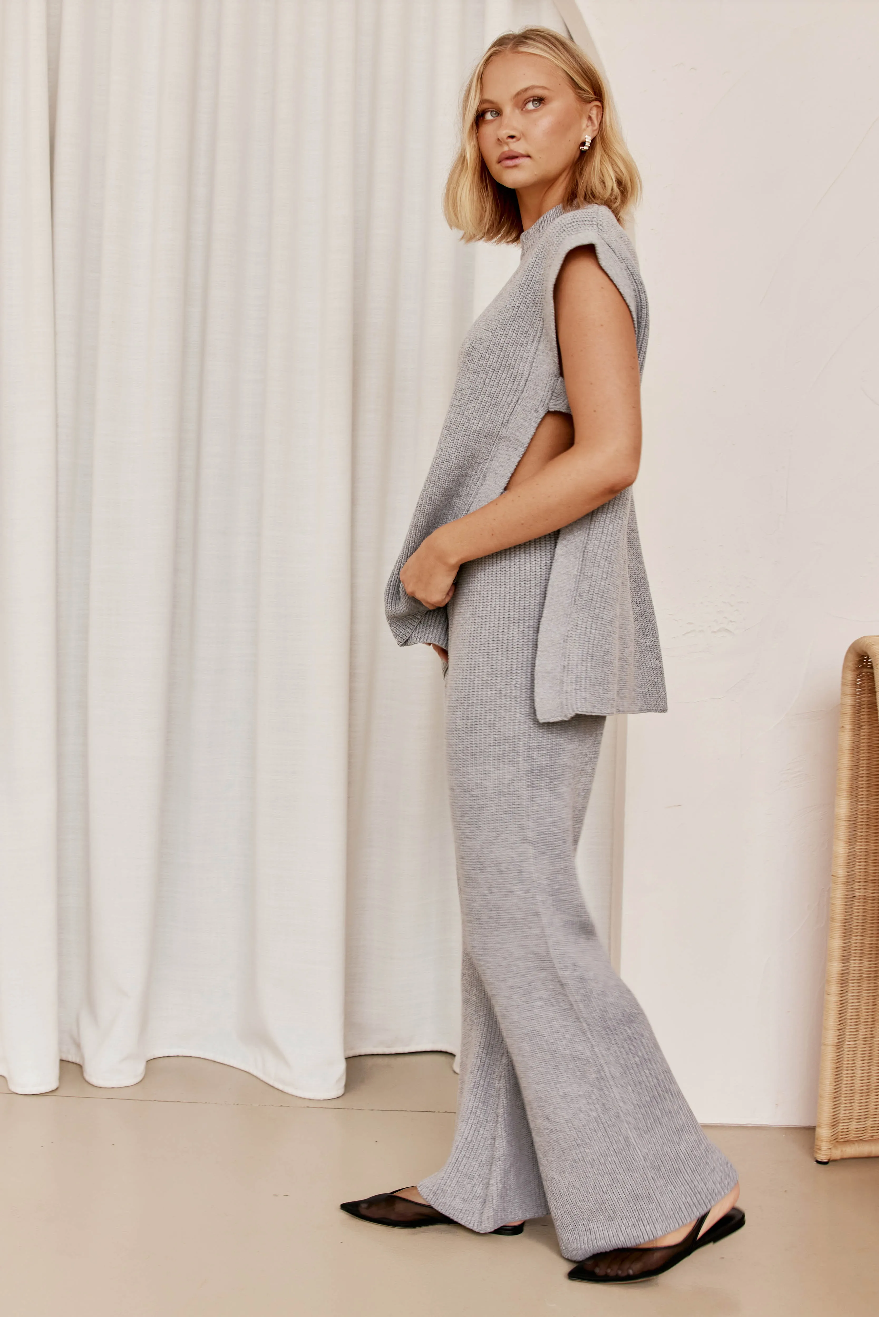 Finn Knit Pant (Grey)