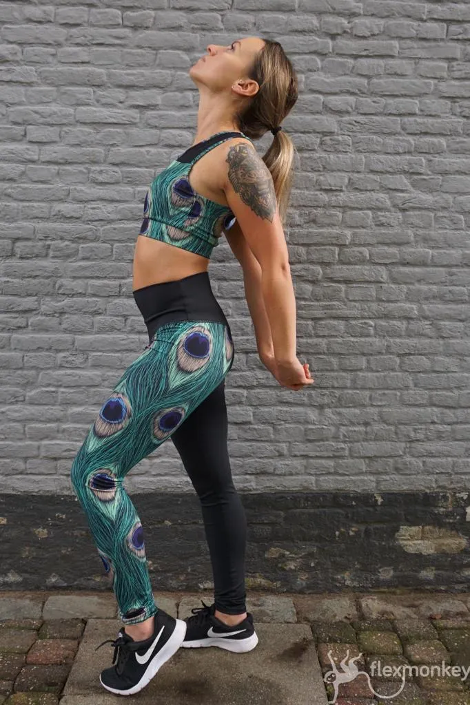 Flexmonkey Legging 'Peacock'