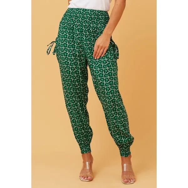 FLORAL PRINT BOHO HAREM PANTS