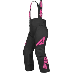 FXR Youth Clutch Pant Black/Electric Pink