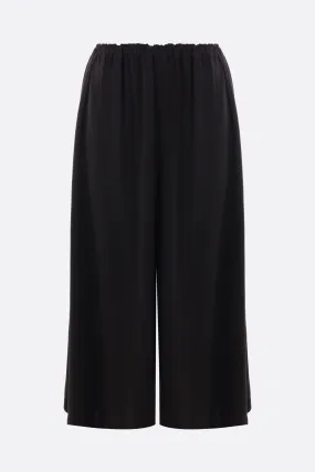 gabardine cropped skirt pants