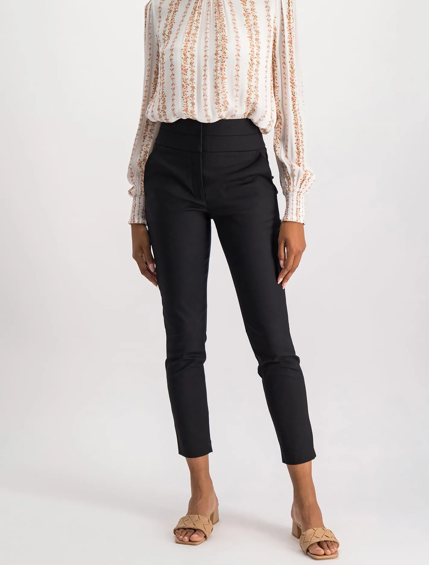 Georgia High Waist Full Length Pants