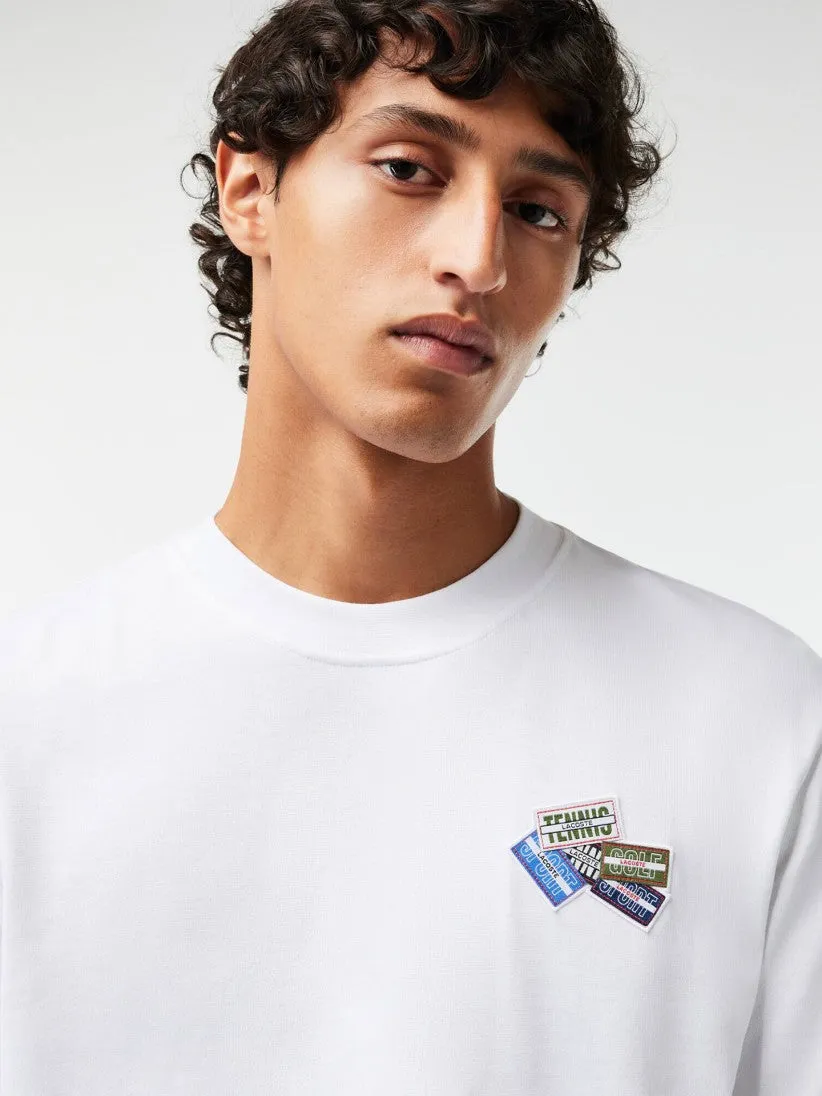 Heavy Cotton Jersey Multi Badge T-shirt