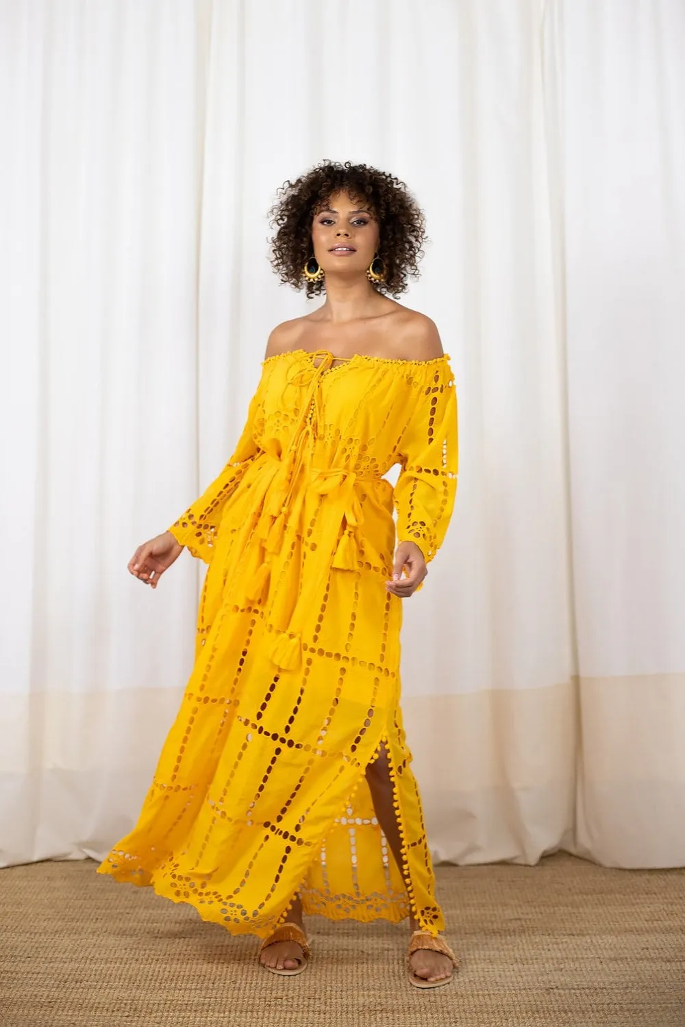 HEIDY MAXI DRESS MARIGOLD