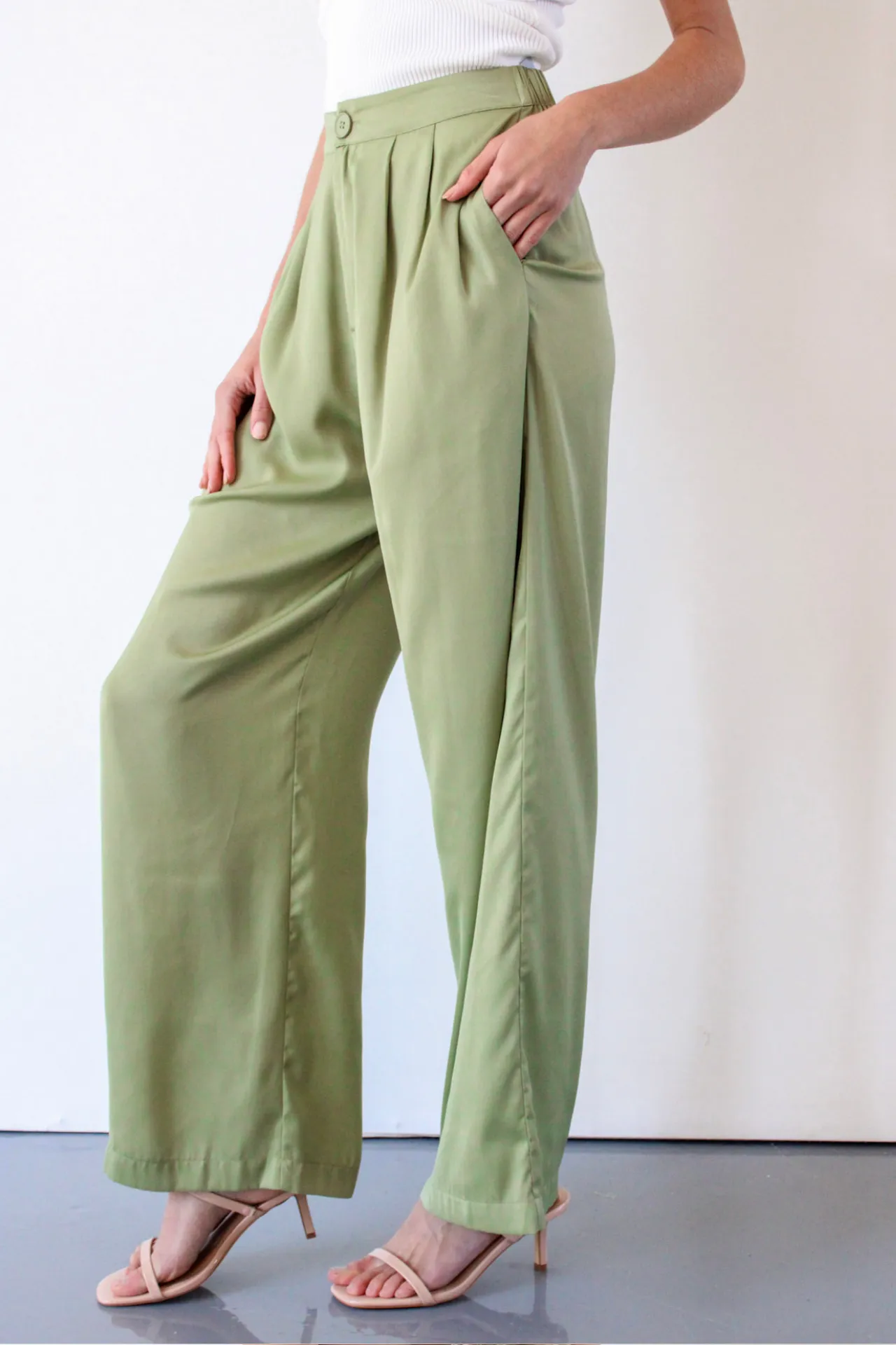 Island Passion Satin Pants