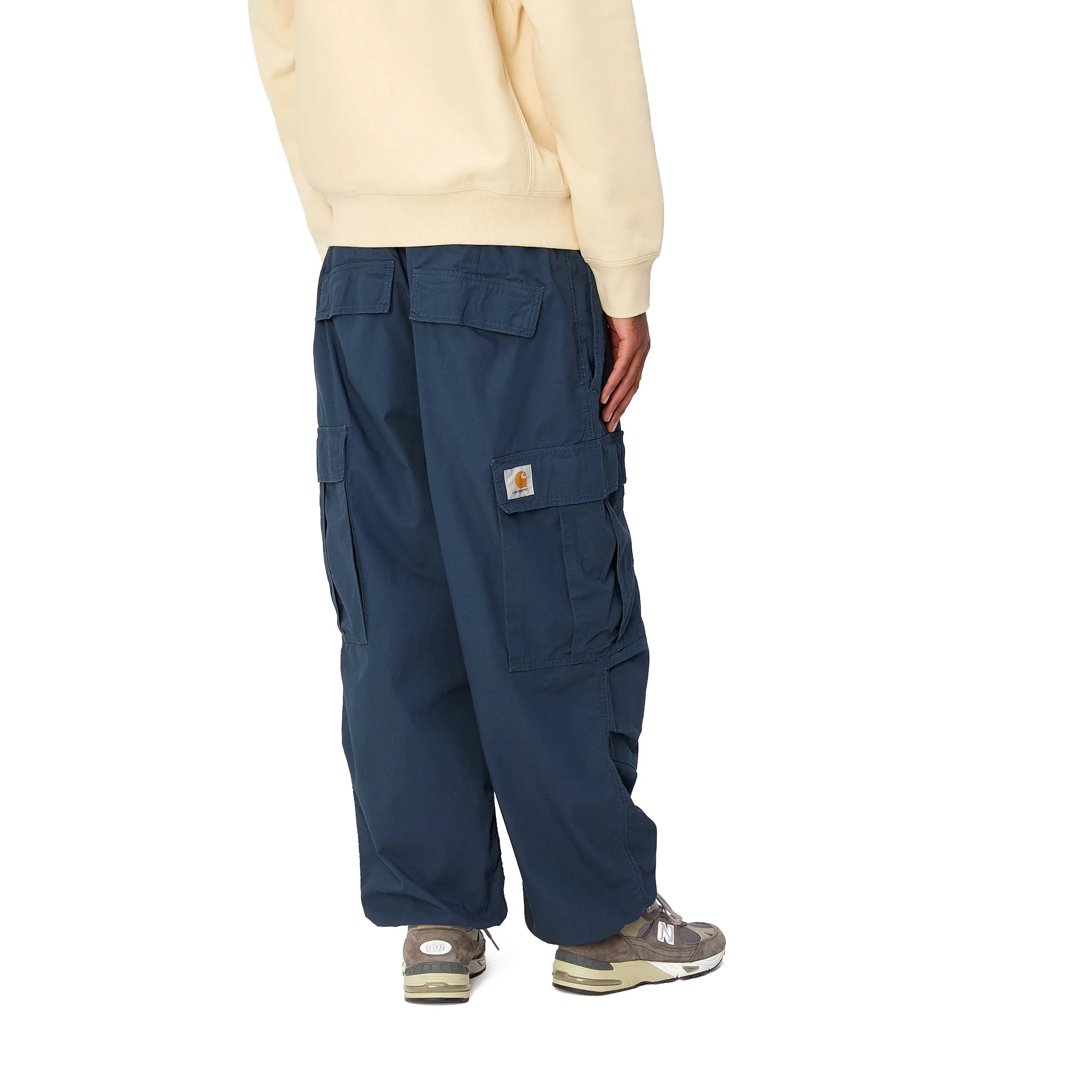 JET CARGO PANT BLUE RINSED