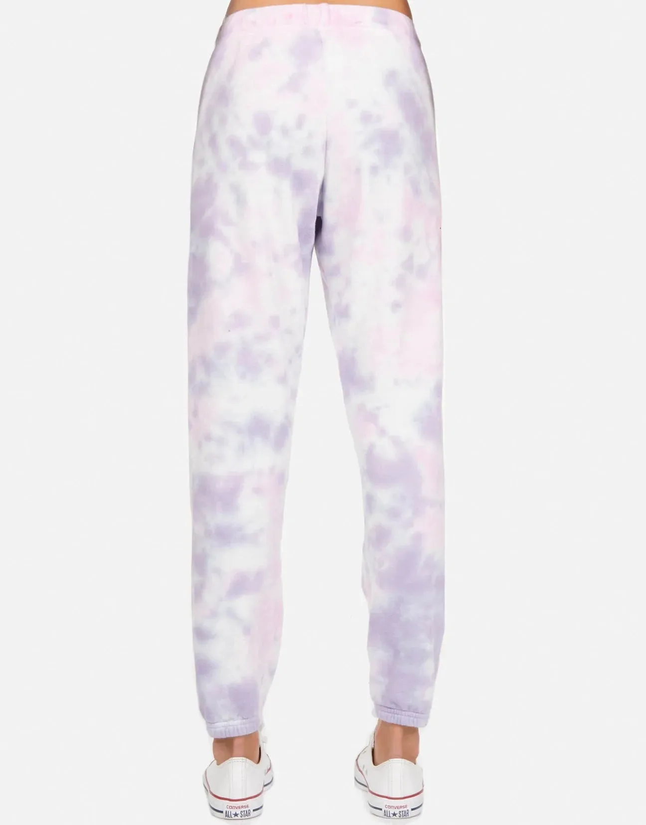 Lauren Moshi Brynn Tie Dye Tongue Sweatpants