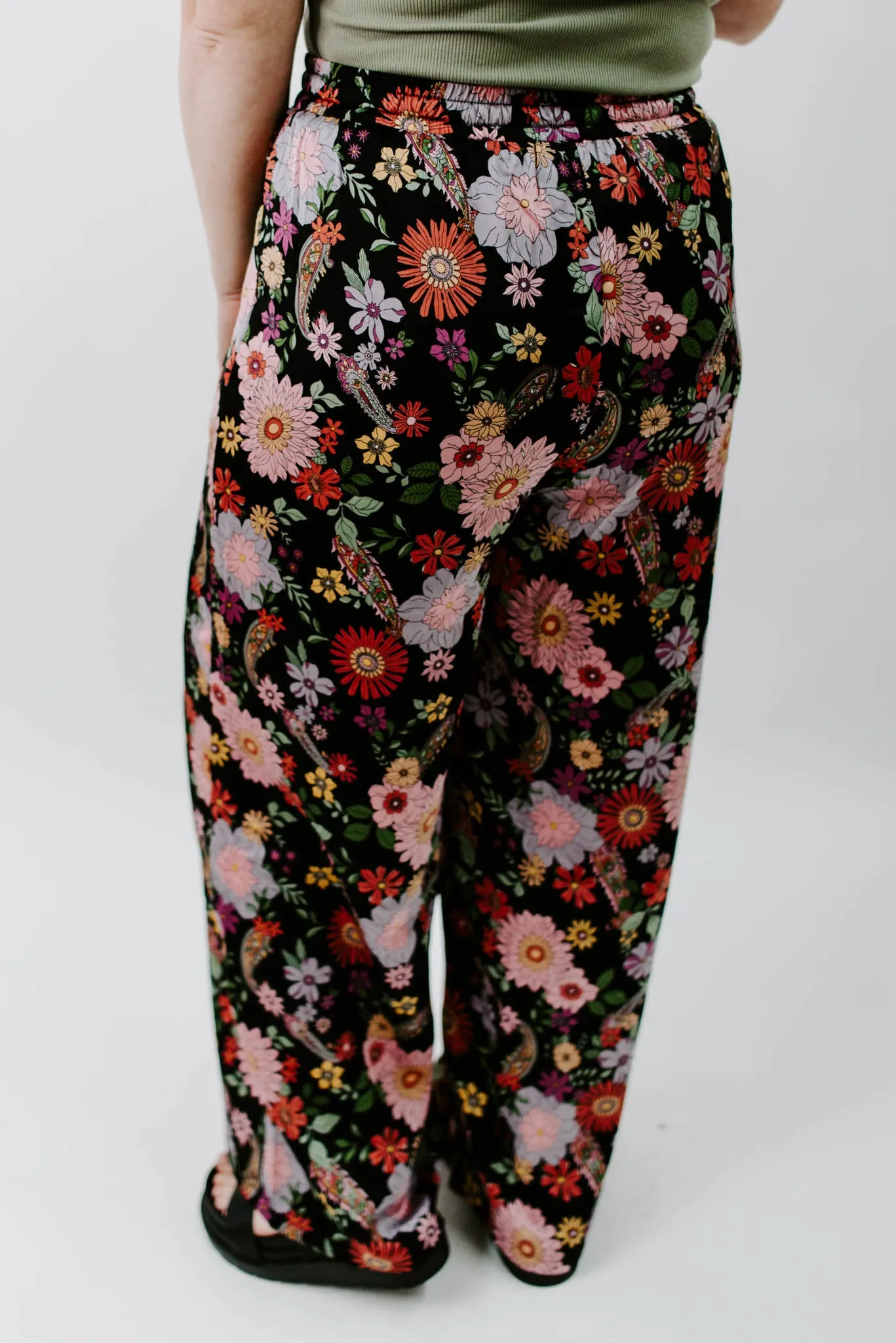 Maggie Retro Floral Pants