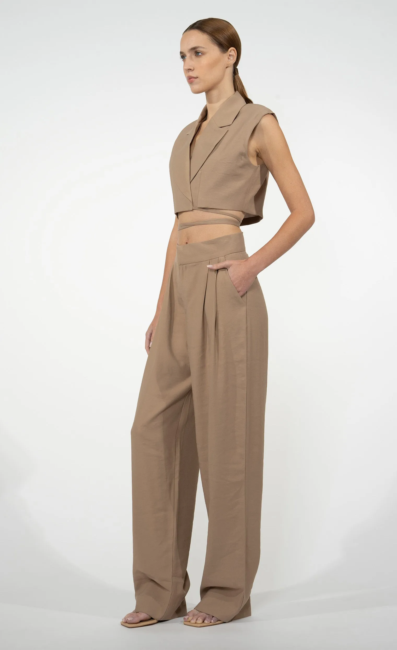 Nonchalant - Fallon Pant - Camel