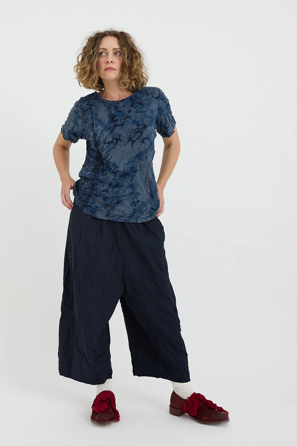 Pas de Calais - Crinkle Sarouel Pants