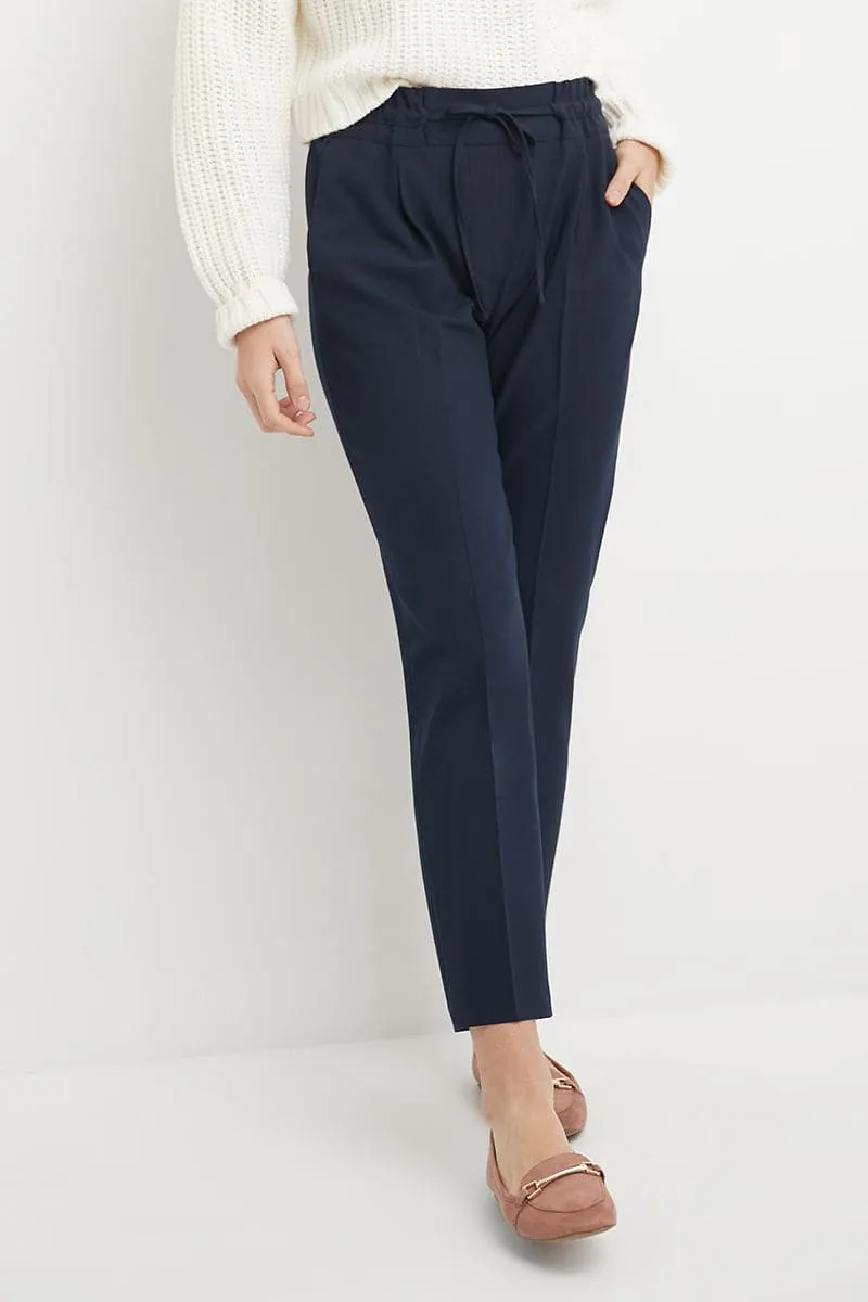 Pull-on Trousers with Real Pockets