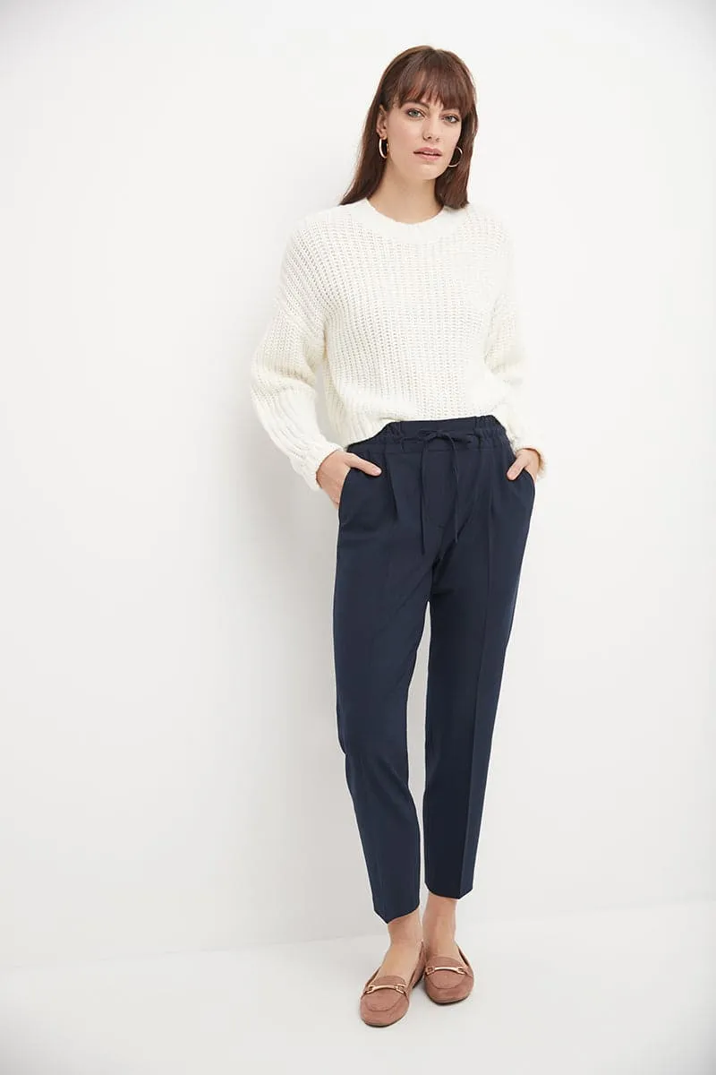 Pull-on Trousers with Real Pockets