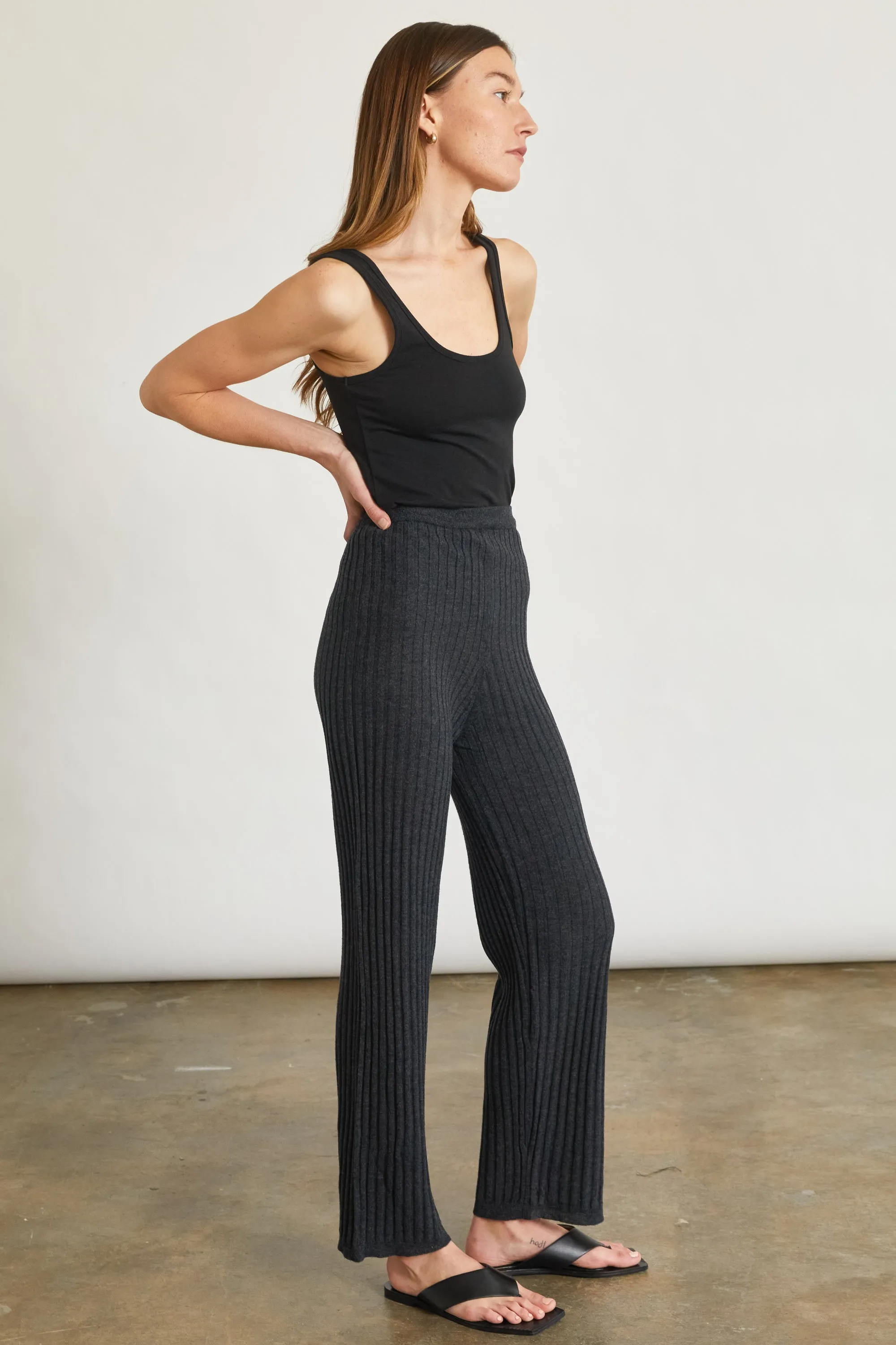 Ribbed Knit Pants