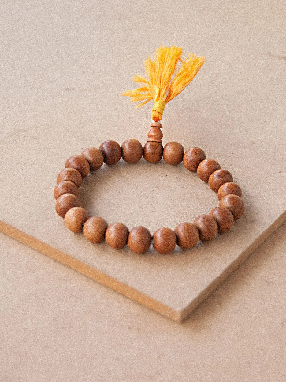 Sandalwood Wrist Mala