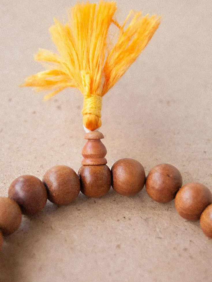 Sandalwood Wrist Mala