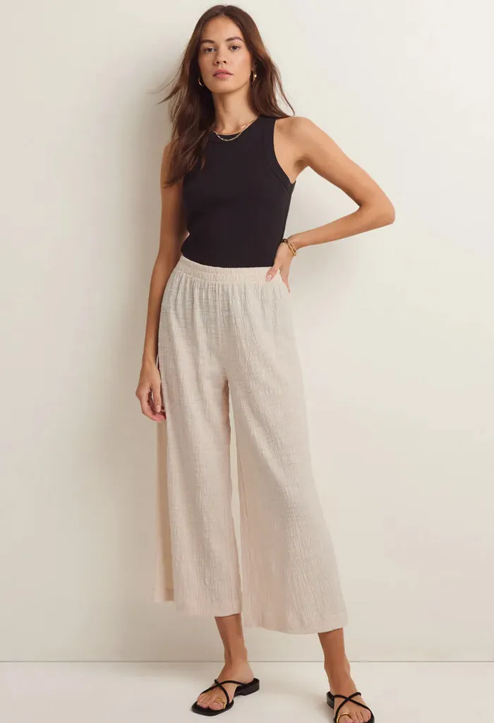 Scout Textured Slub Pant-Whisper White