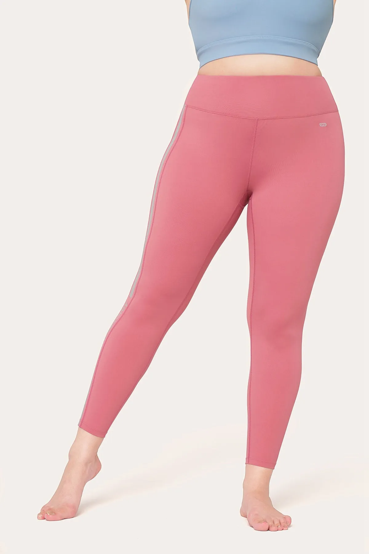 Side Logo Print Legging