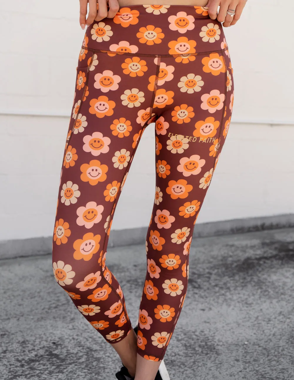 Smiley Flower Legging