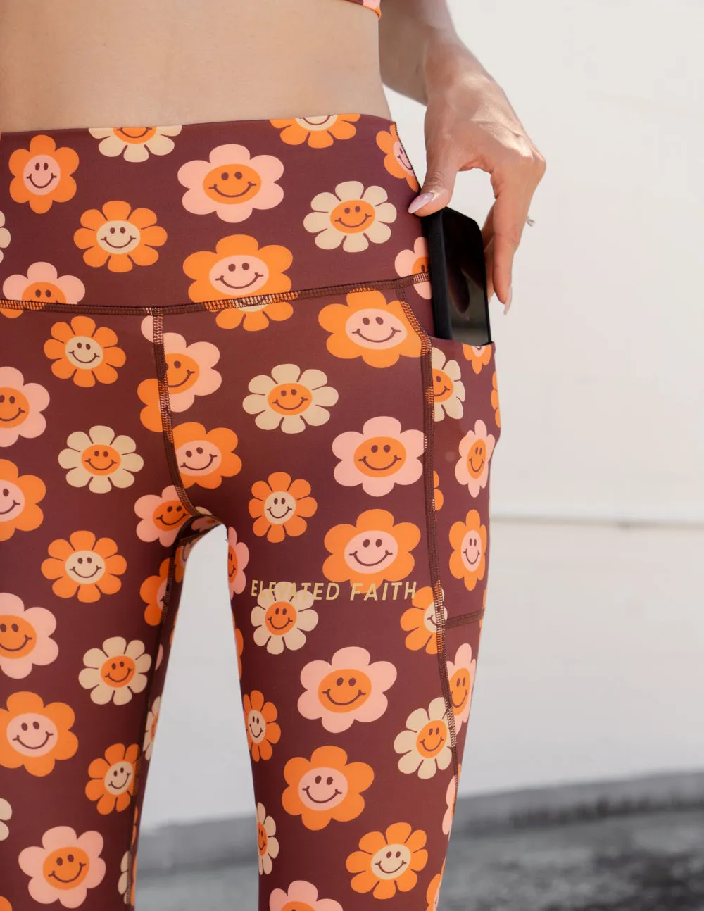 Smiley Flower Legging