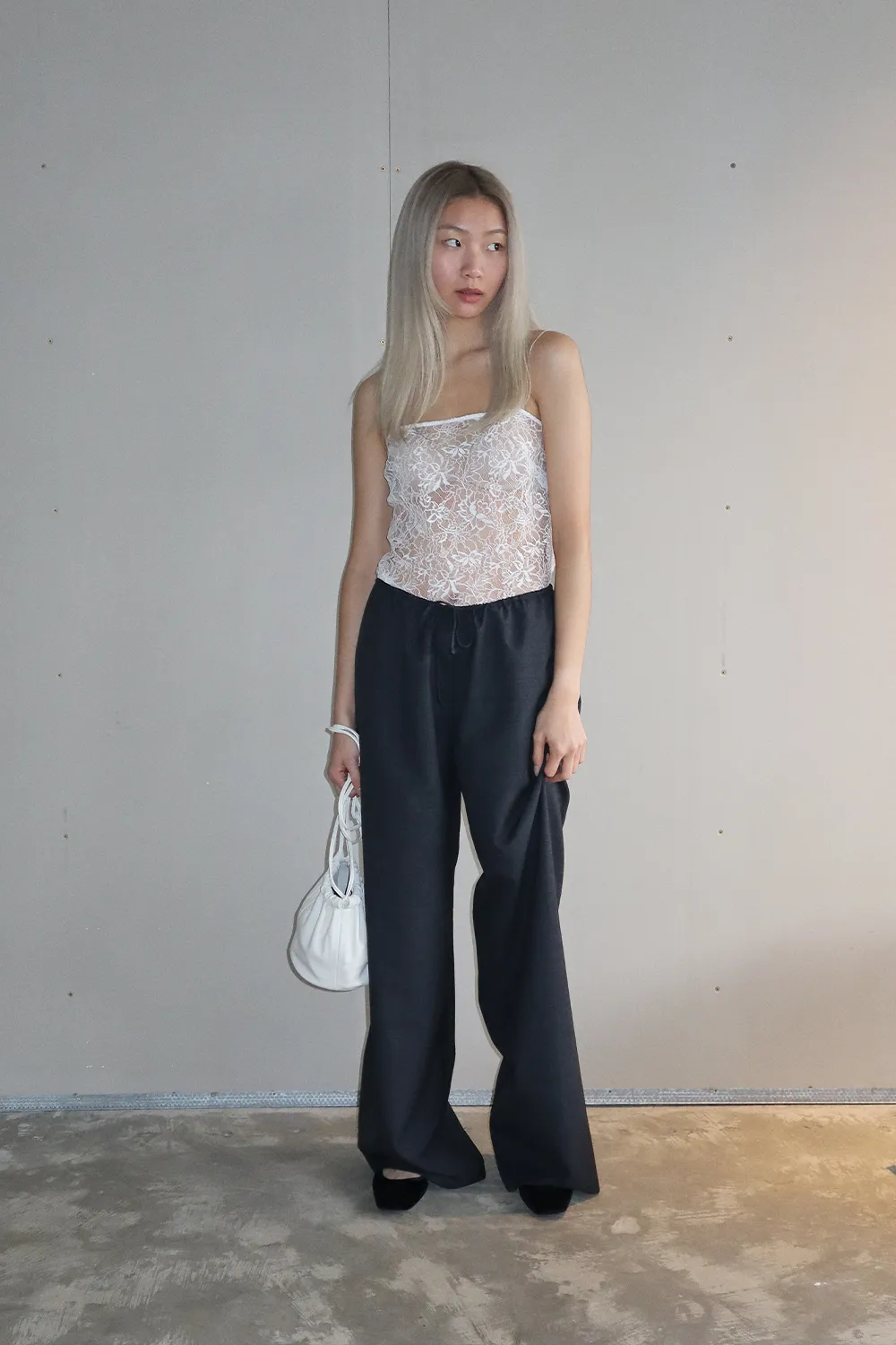 STONE WOOL PANTS