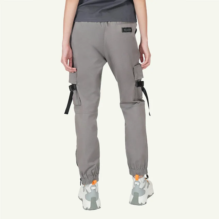 TAPPER CARGO LAP PKT WOMEN'S PANTS -  GRAY FLANNEL