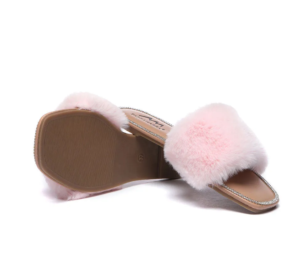 TARRAMARRA Fluffy Diamante Women Sandals