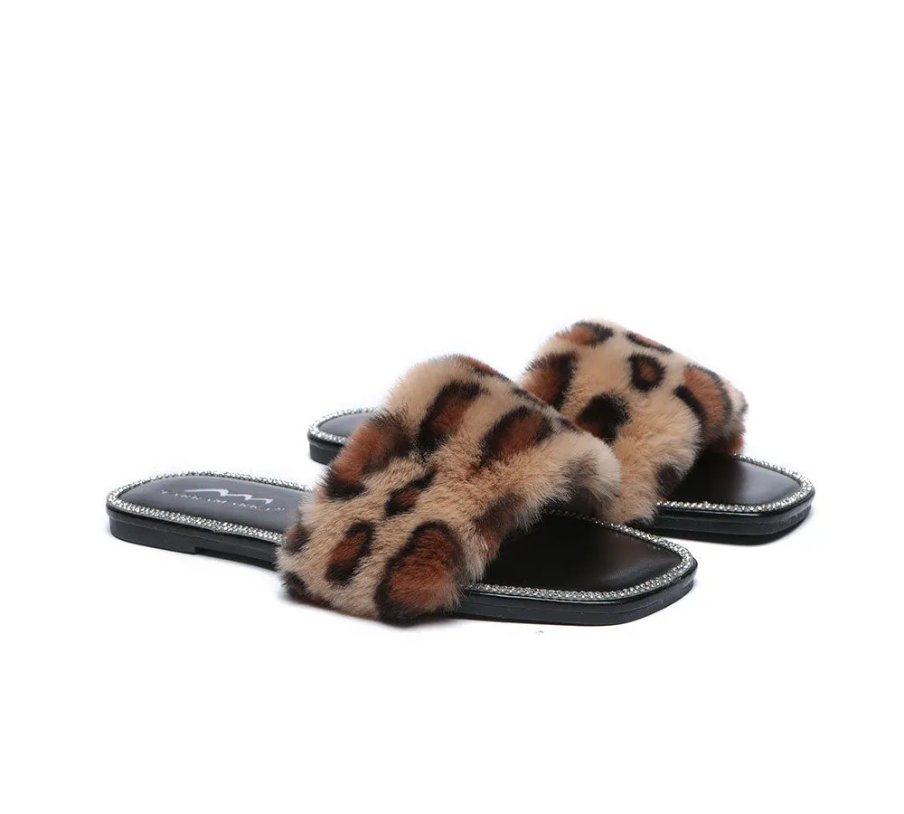 TARRAMARRA Fluffy Diamante Women Sandals