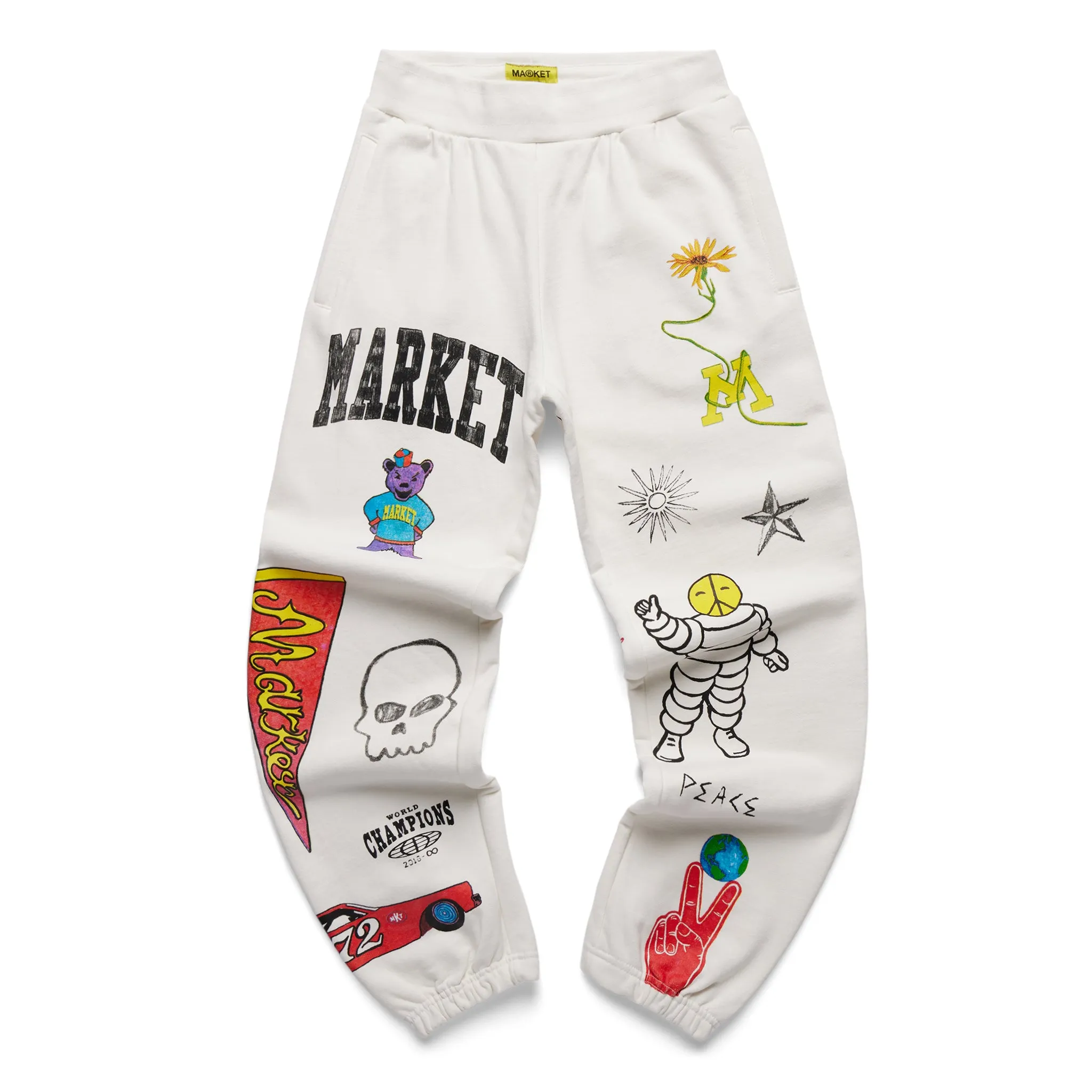 VARSITY HAND-DRAWN SWEATPANTS