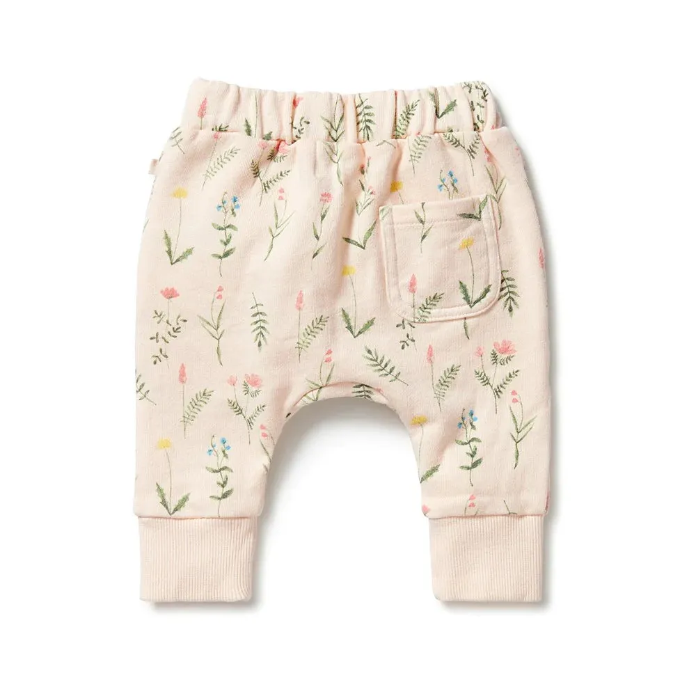 Wilson & Frenchy | Wild Flower organic terry slouch pant